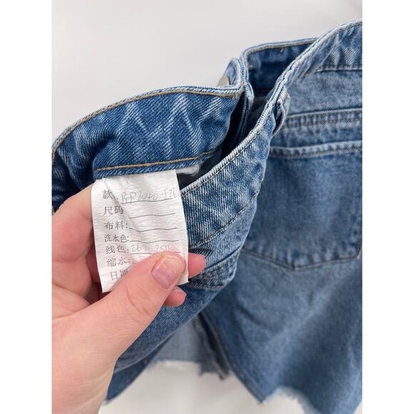 BP Distressed NWOT Jean Denim Skirt Size Small - Picture 5 of 5